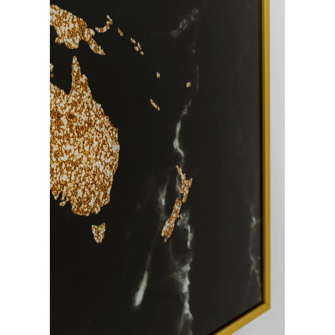 KARE Design Tableau Encadre World Map 150X100Cm