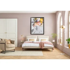 KARE Design Tableau Frame Flower Lady Pastel 117X154Cm