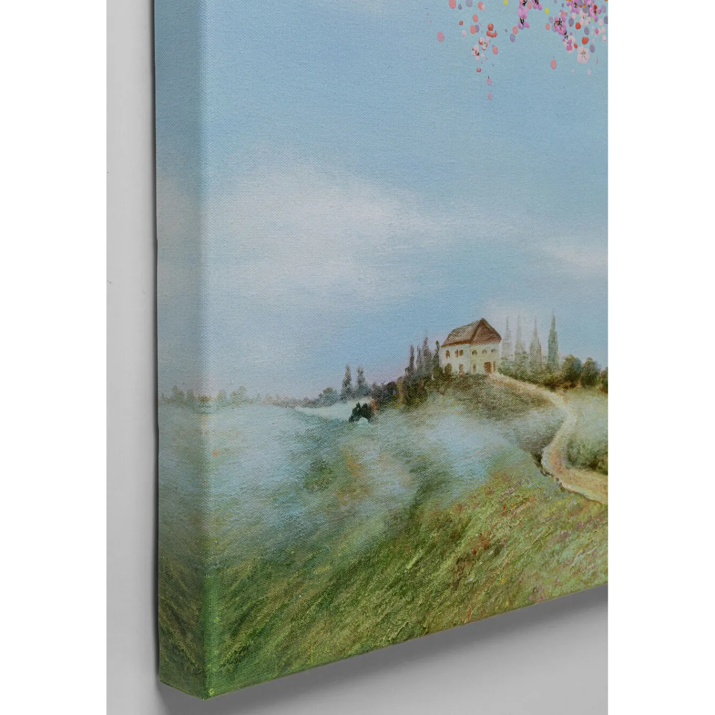 KARE Design Tableau Sur Toile Flying Elephant In Day 120X160Cm