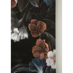 KARE Design Tableau Sur Toile Night Leo In Flower 90X140Cm