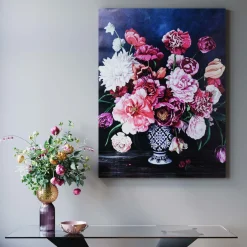 KARE Design Tableau Sur Toile Wild Flowers 90X120Cm