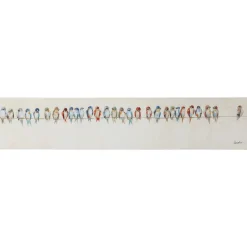 KARE Design Tableau Touched Birds Meeting 150X30Cm