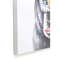 KARE Design Tableau Touched Carnival Monkey 70X70Cm