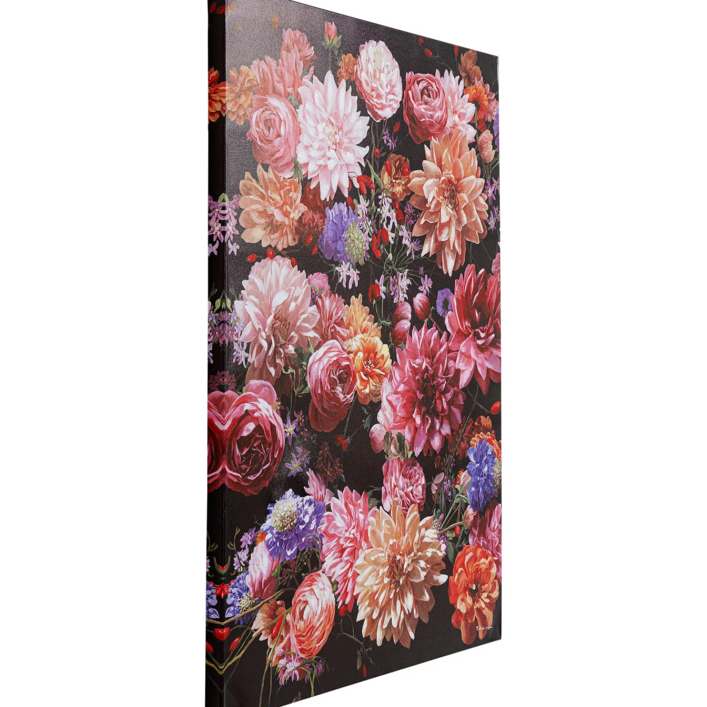 KARE Design Tableau Touched Flower Bouquet 90X120Cm