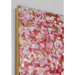 KARE Design Tableau Touched Flower Couple Dore-Fuchsia 80X100C