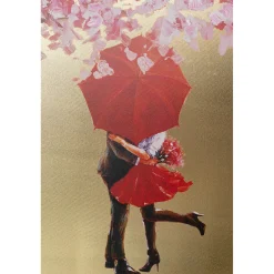 KARE Design Tableau Touched Flower Couple Dore-Fuchsia 120X160