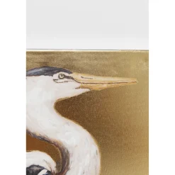 KARE Design Tableau Touched Heron Right 50X70Cm