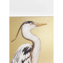 KARE Design Tableau Touched Heron Right 50X70Cm