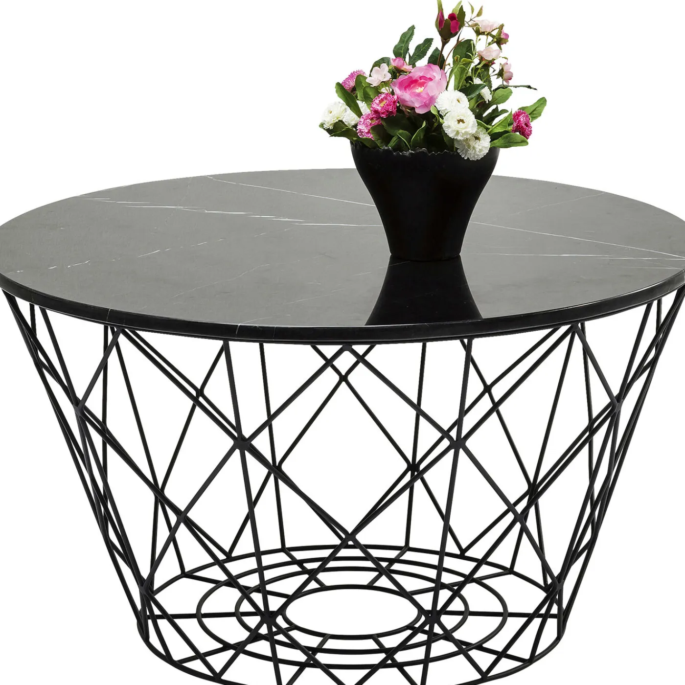 KARE Design Tables Basses East Coast Rond (Jeu De 3)