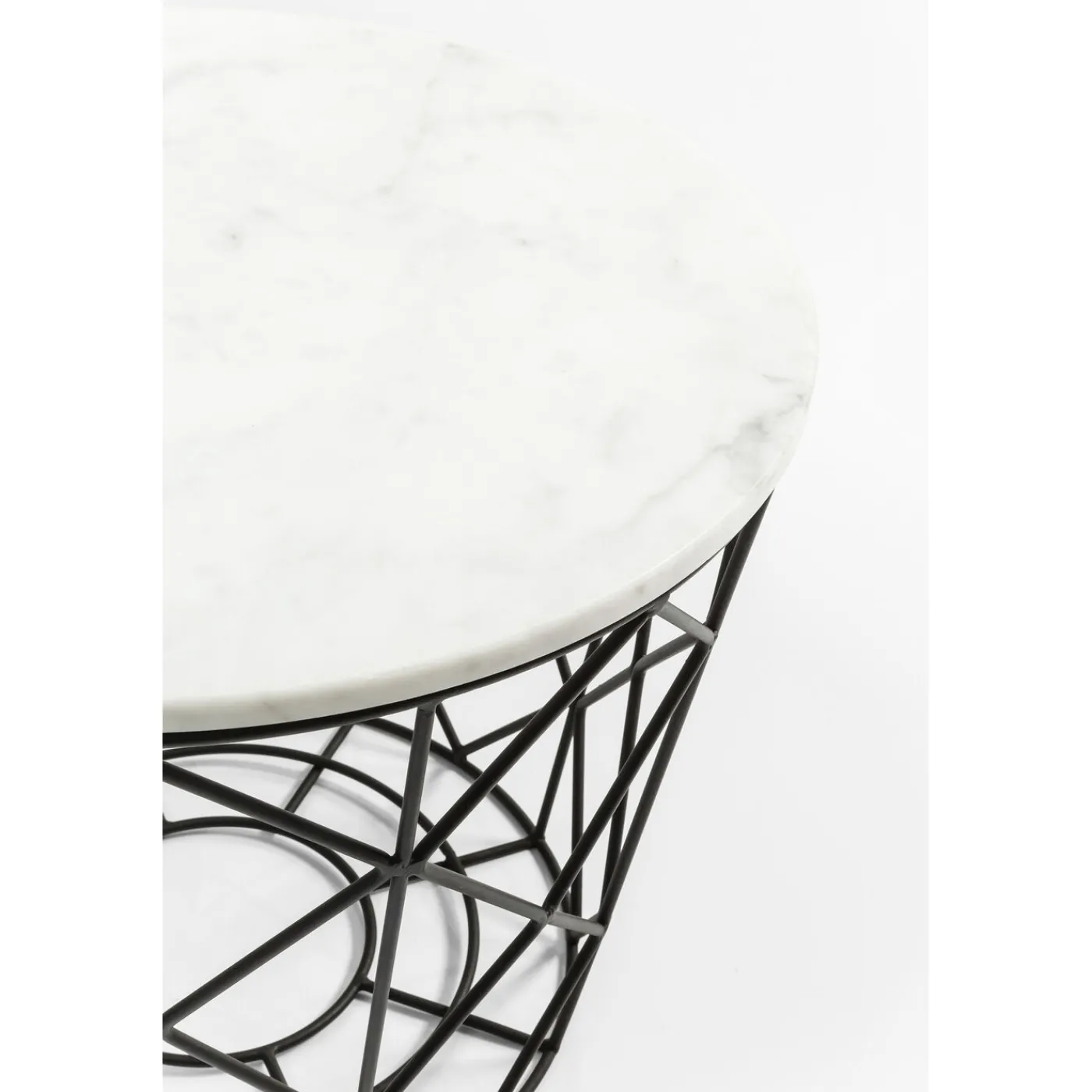 KARE Design Tables Basses East Coast Rond (Jeu De 3)