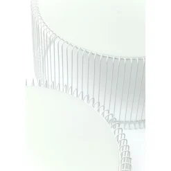 KARE Design Tables Basses Wire Blanches (Set De 2)