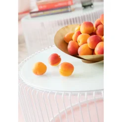 KARE Design Tables Basses Wire Blanches (Set De 2)