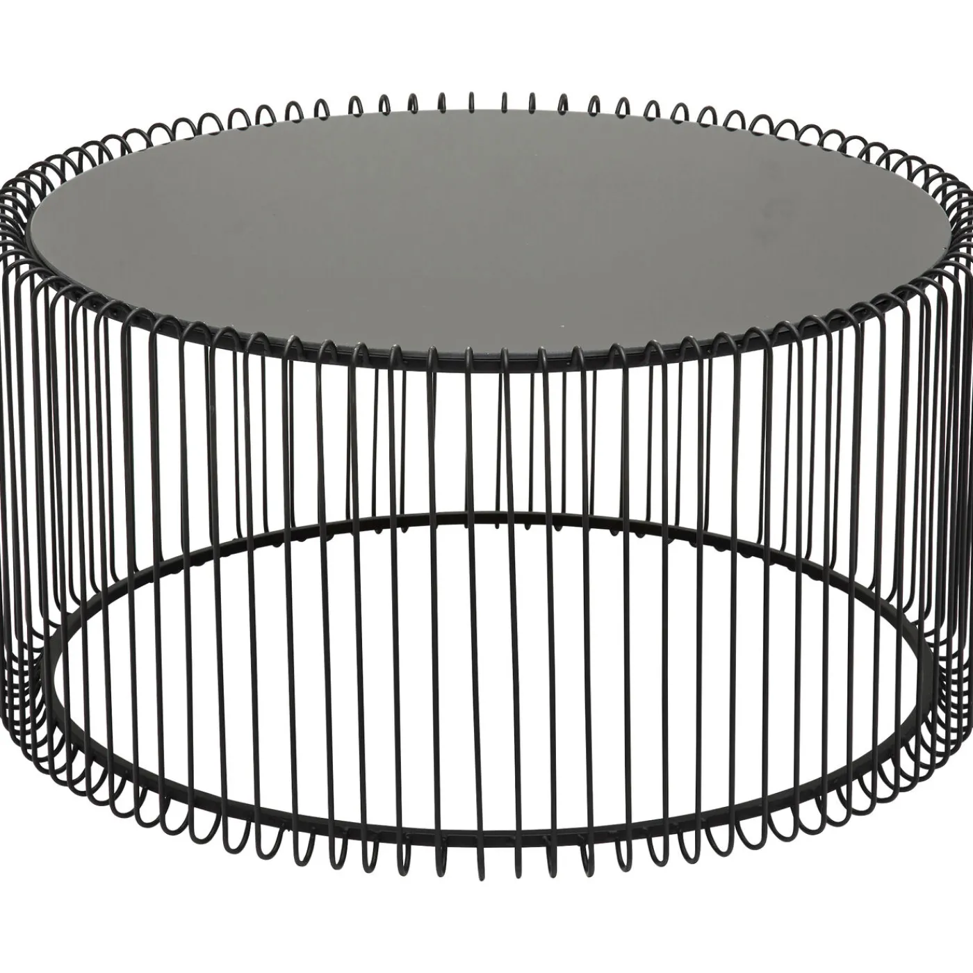 KARE Design Tables Basses Wire Noir (Set De 2)