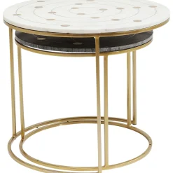 KARE Design Tables D Appoint Mystic Rond Pm (Jeu De 2)