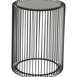 KARE Design Tables D Appoint Wire Noir (Set/2) O44Cm