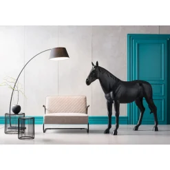 KARE Design Tables D Appoint Wire Noir (Set/2) O44Cm