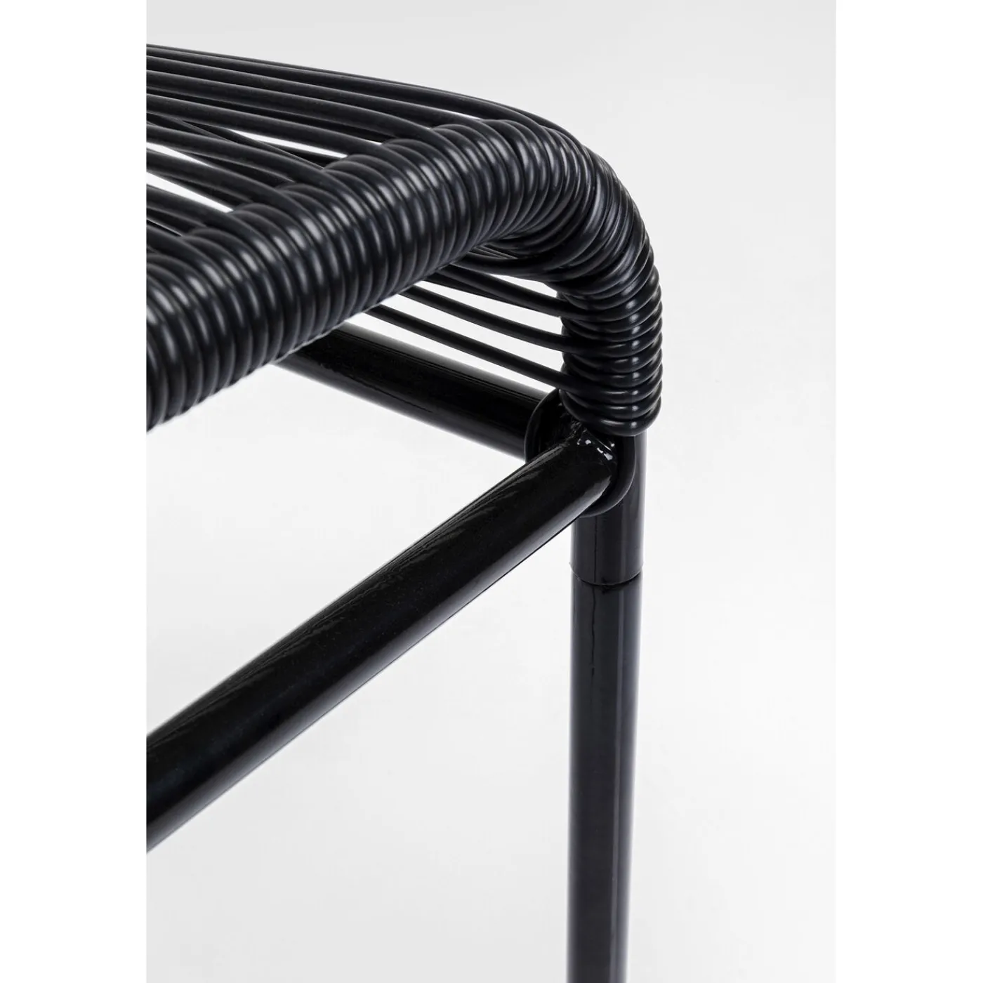 KARE Design Tabouret Acapulco Noir