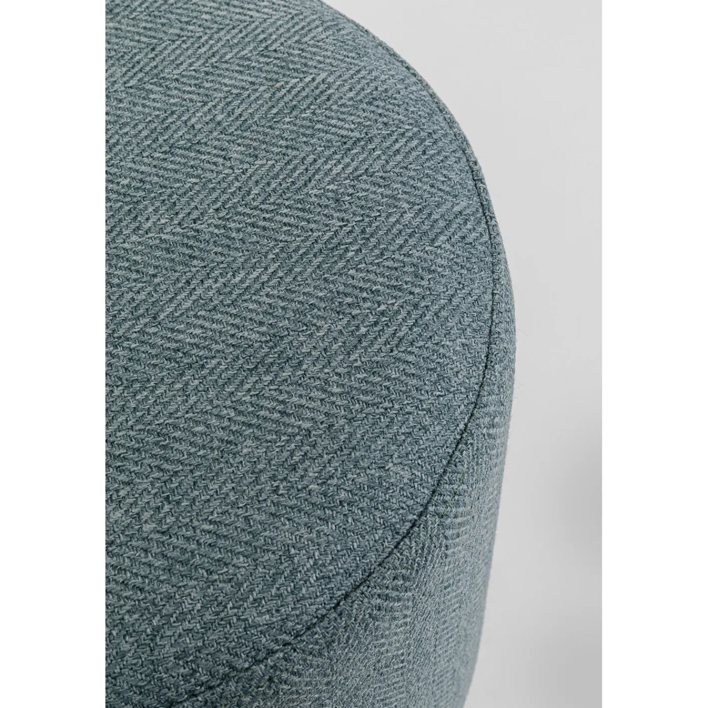 KARE Design Tabouret Cherry Lina Bleu Clair Laiton O35Cm