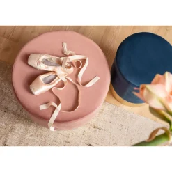 KARE Design Tabouret Cherry Mauve Laiton O55Cm