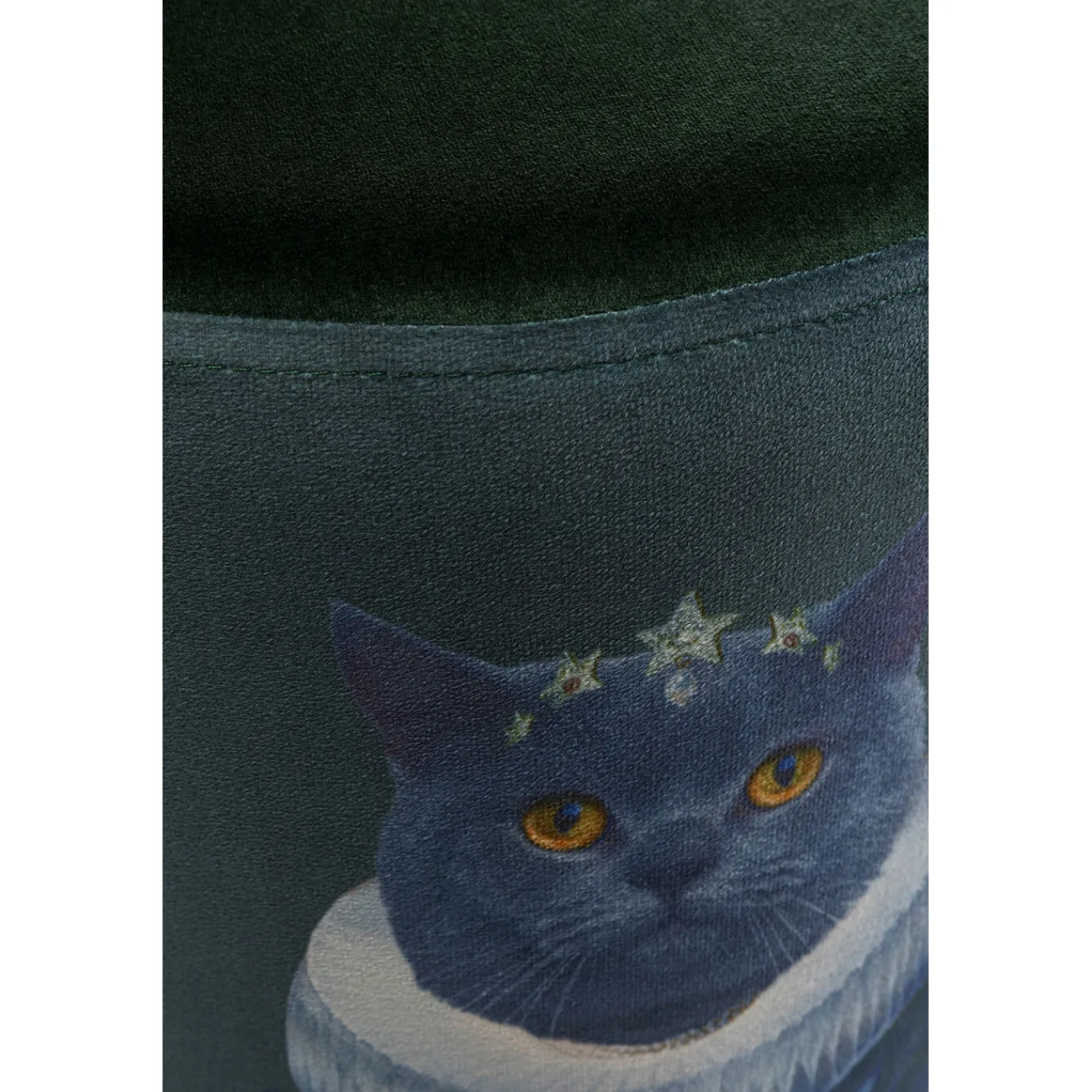 KARE Design Tabouret Cherry Mr. Cat Laiton O32Cm