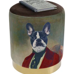 KARE Design Tabouret Cherry Mr. Dog Laiton O32Cm