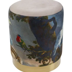 KARE Design Tabouret Cherry Parrot Laiton O32Cm