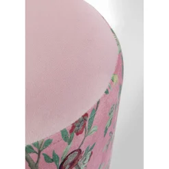 KARE Design Tabouret Cherry Peacock Laiton O32Cm