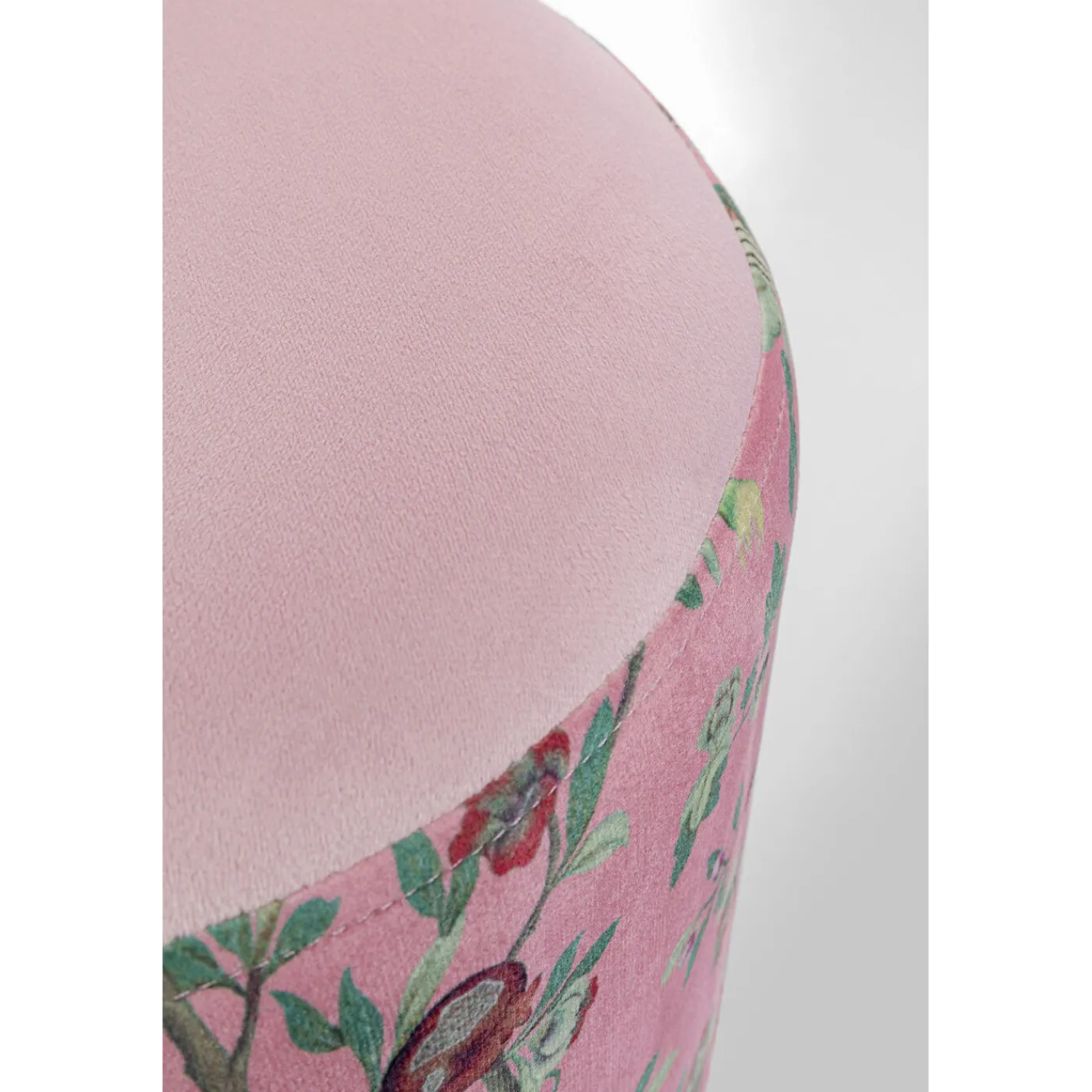 KARE Design Tabouret Cherry Peacock Laiton O32Cm