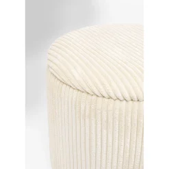 KARE Design Tabouret Cherry Storage Cord Creme (2/Set)