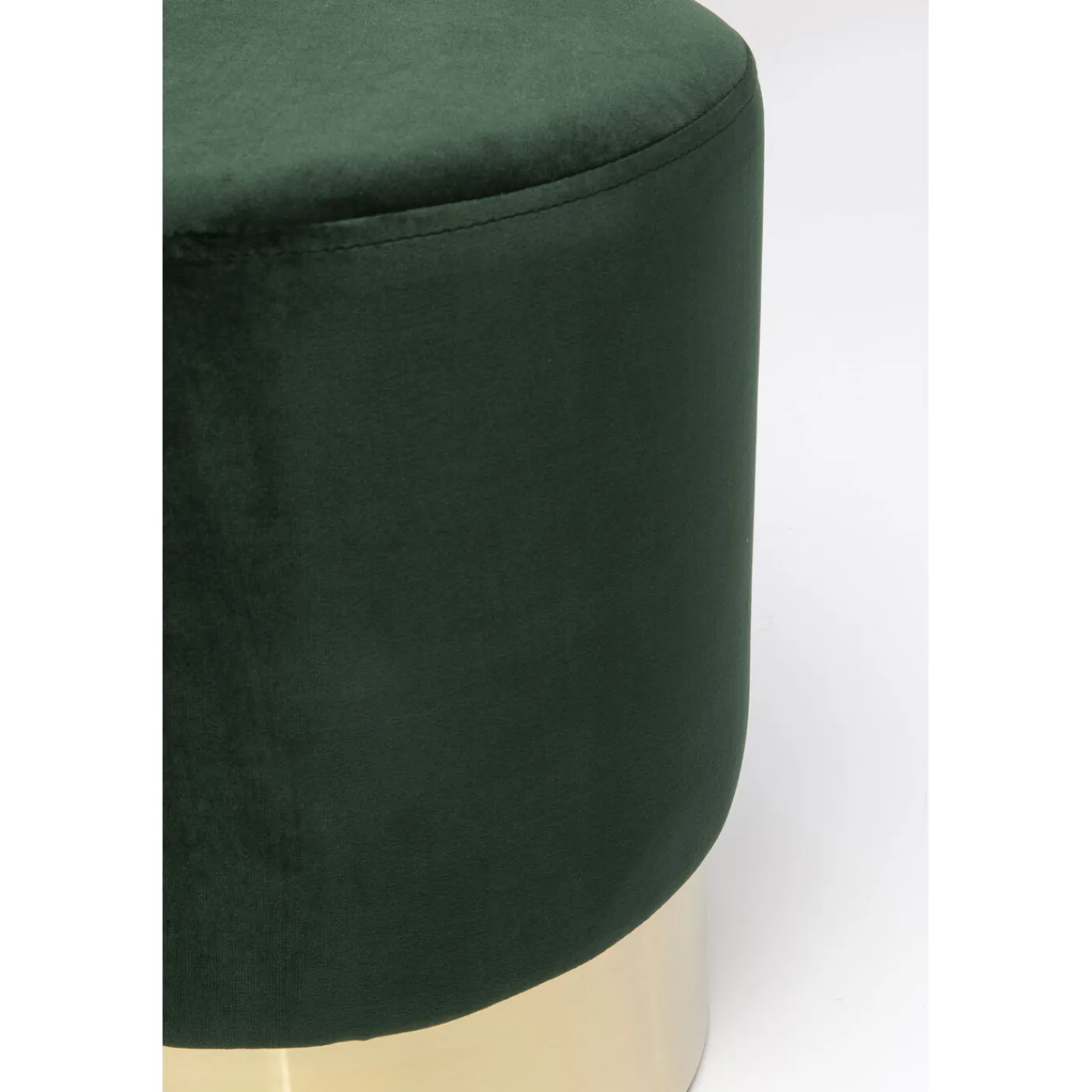 KARE Design Tabouret Cherry Vert Laiton O35Cm