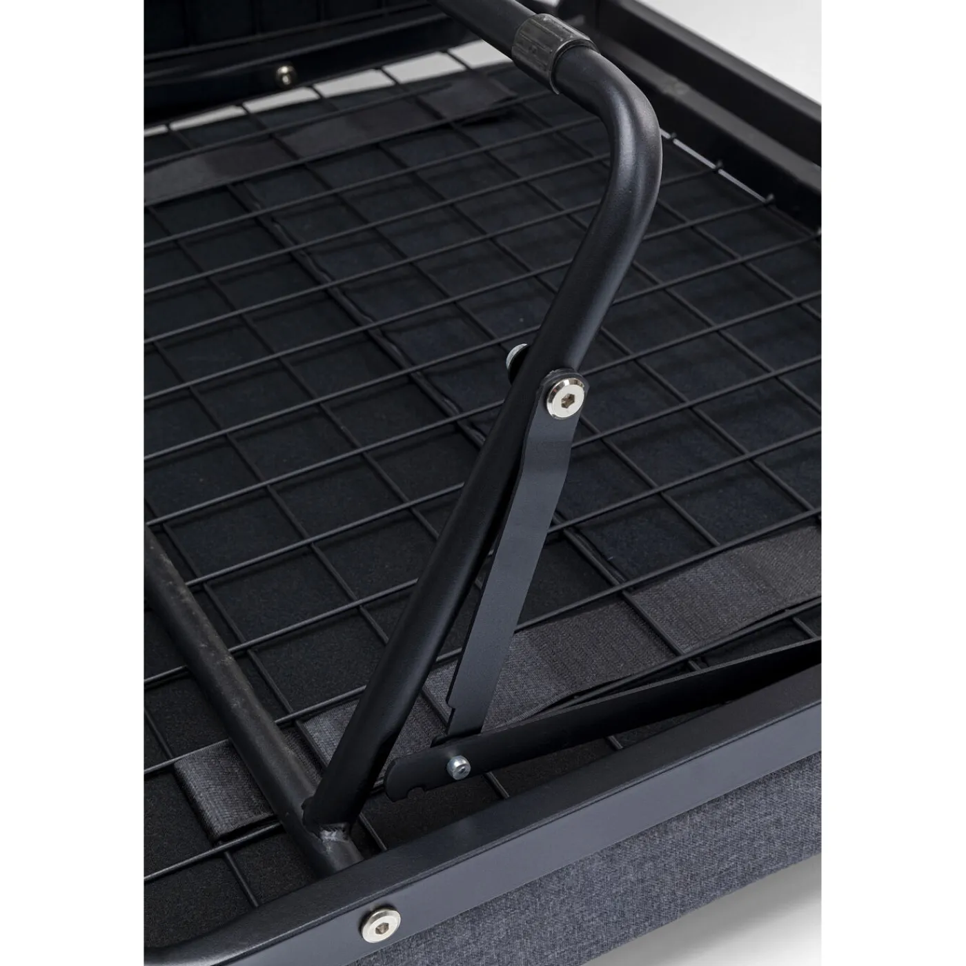 KARE Design Tabouret Convertible Brenda Gris-Cover Gris 76X7