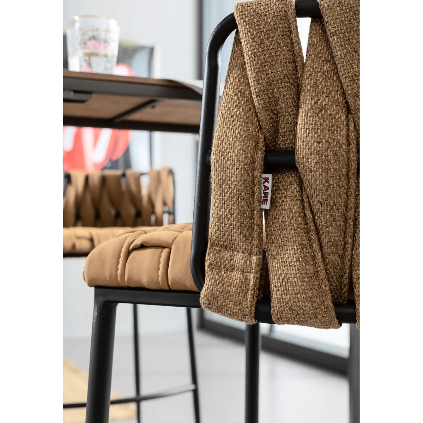 KARE Design Tabouret De Bar Cheerio Jaune