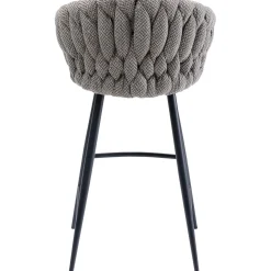KARE Design Tabouret De Bar Knot Tweed