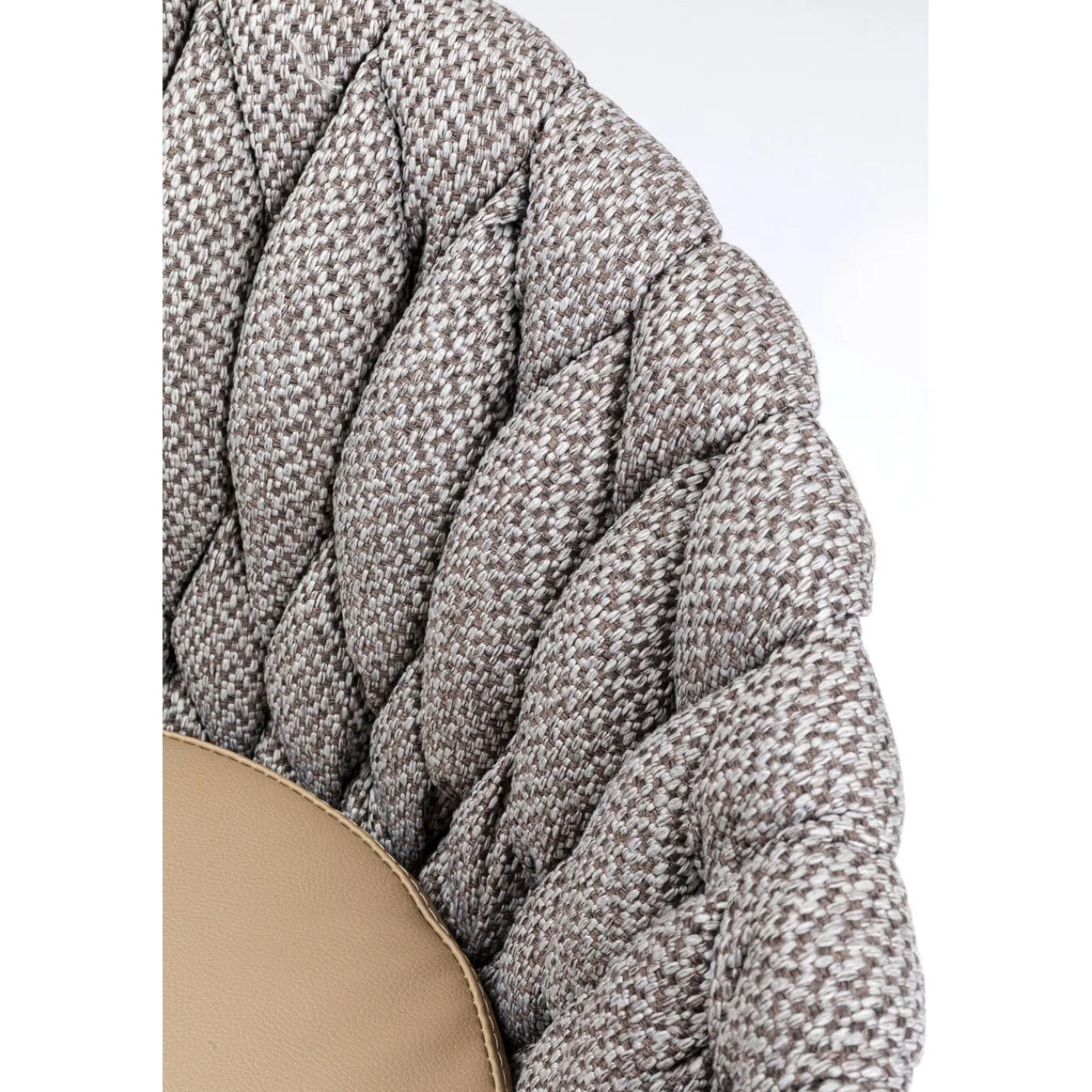 KARE Design Tabouret De Bar Knot Tweed