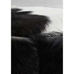 KARE Design Tabouret Flint Stone Noir O35Cm