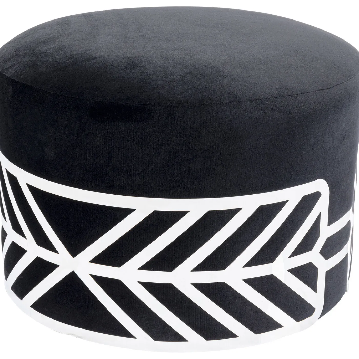 KARE Design Tabouret Jenna Noir O61Cm
