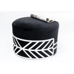 KARE Design Tabouret Jenna Noir O61Cm