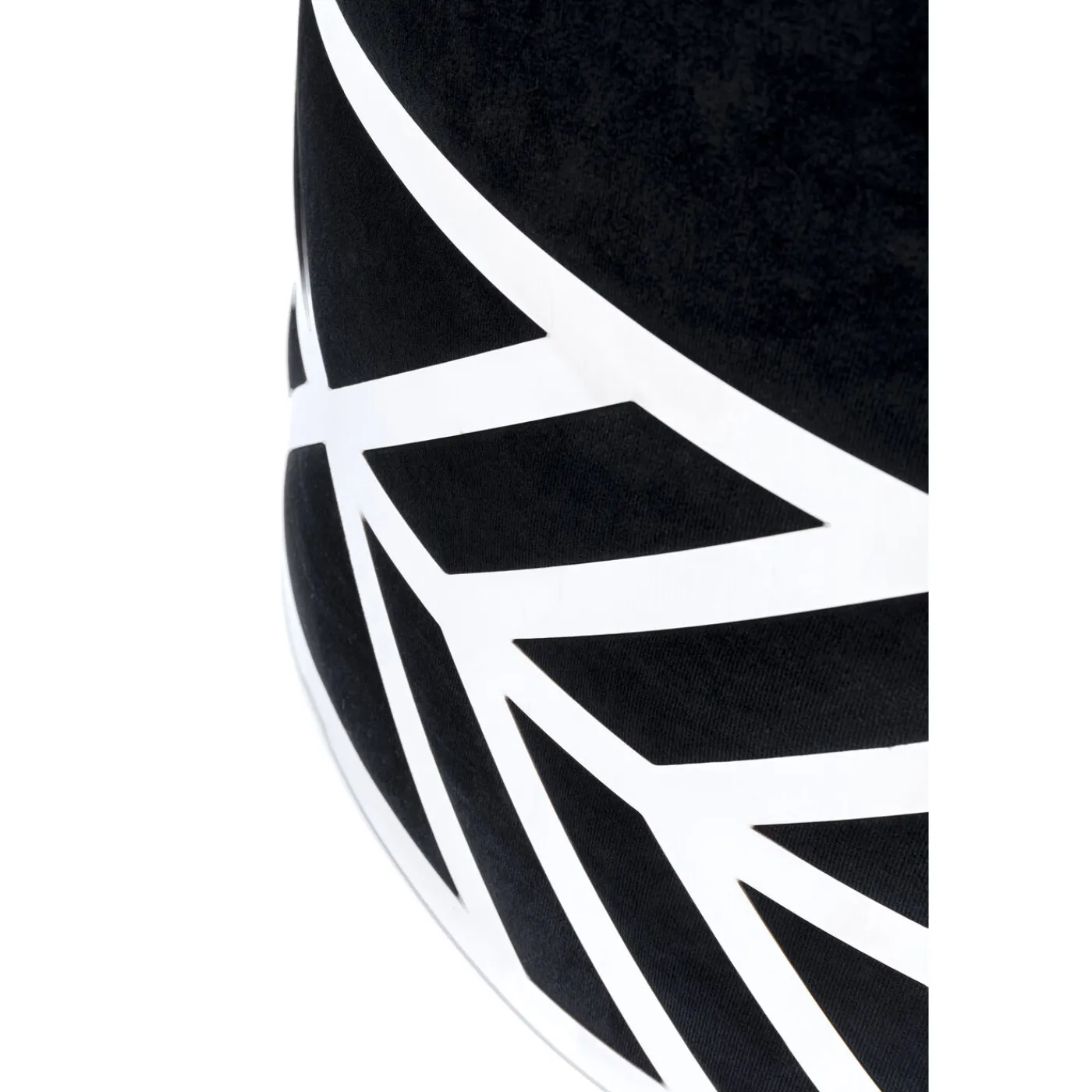 KARE Design Tabouret Jenna Noir O61Cm