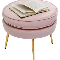 KARE Design Tabouret Water Lily Dore Rose O50Cm