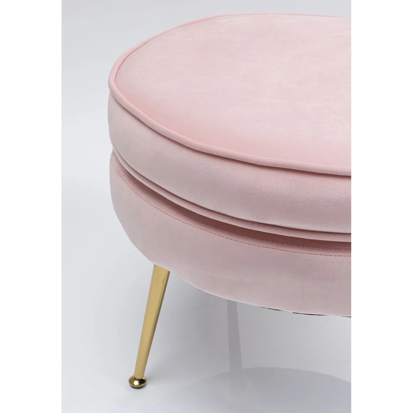 KARE Design Tabouret Water Lily Dore Rose O50Cm