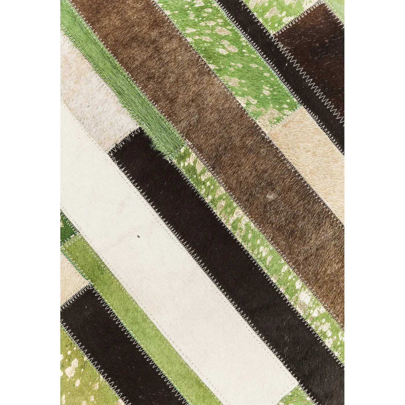 KARE Design Tapis Brick Vert 170X240Cm