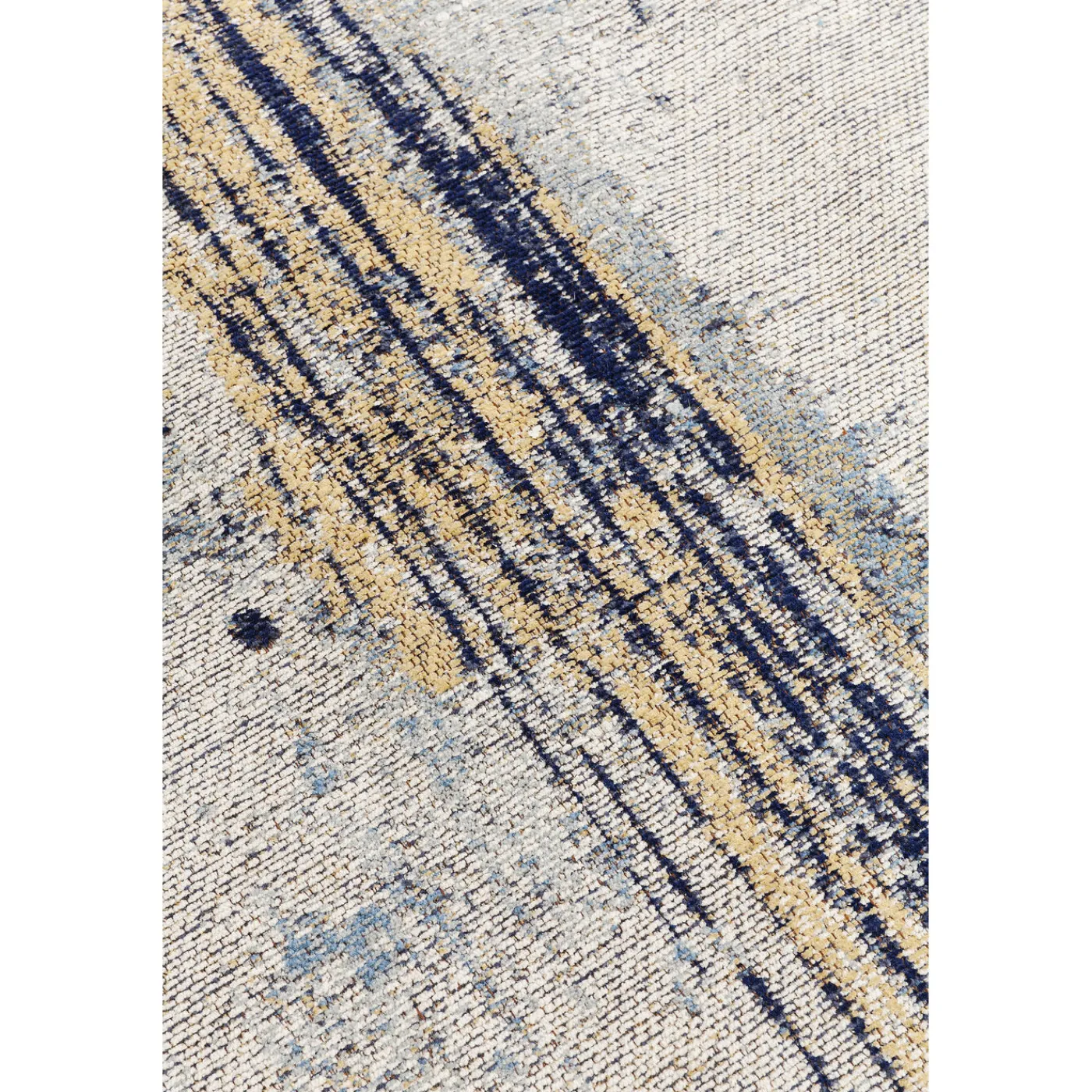 KARE Design Tapis Àbstract Bleu Fonce 170X240Cm