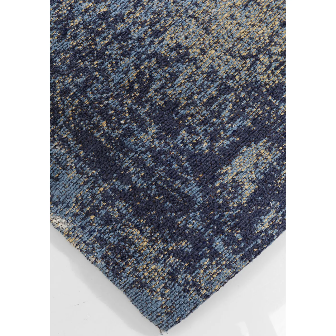 KARE Design Tapis Àbstract Bleu Fonce 170X240Cm