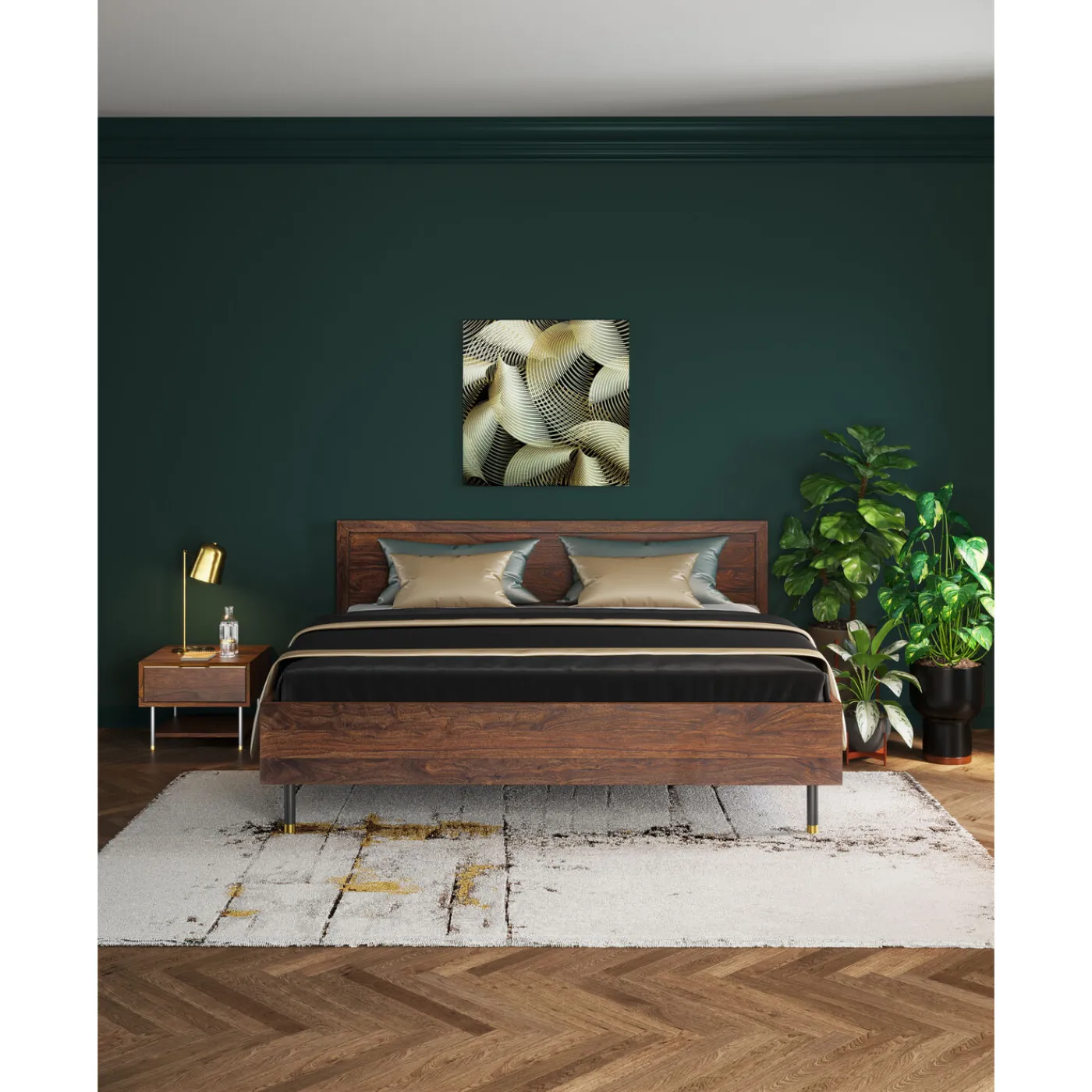 KARE Design Tapis Àbstract Gris Line 200X300Cm