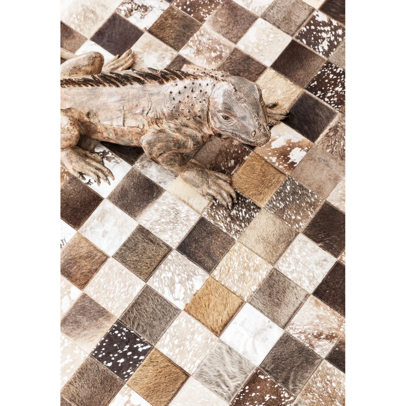 KARE Design Tapis Cosmo Fur Gris 170X240Cm