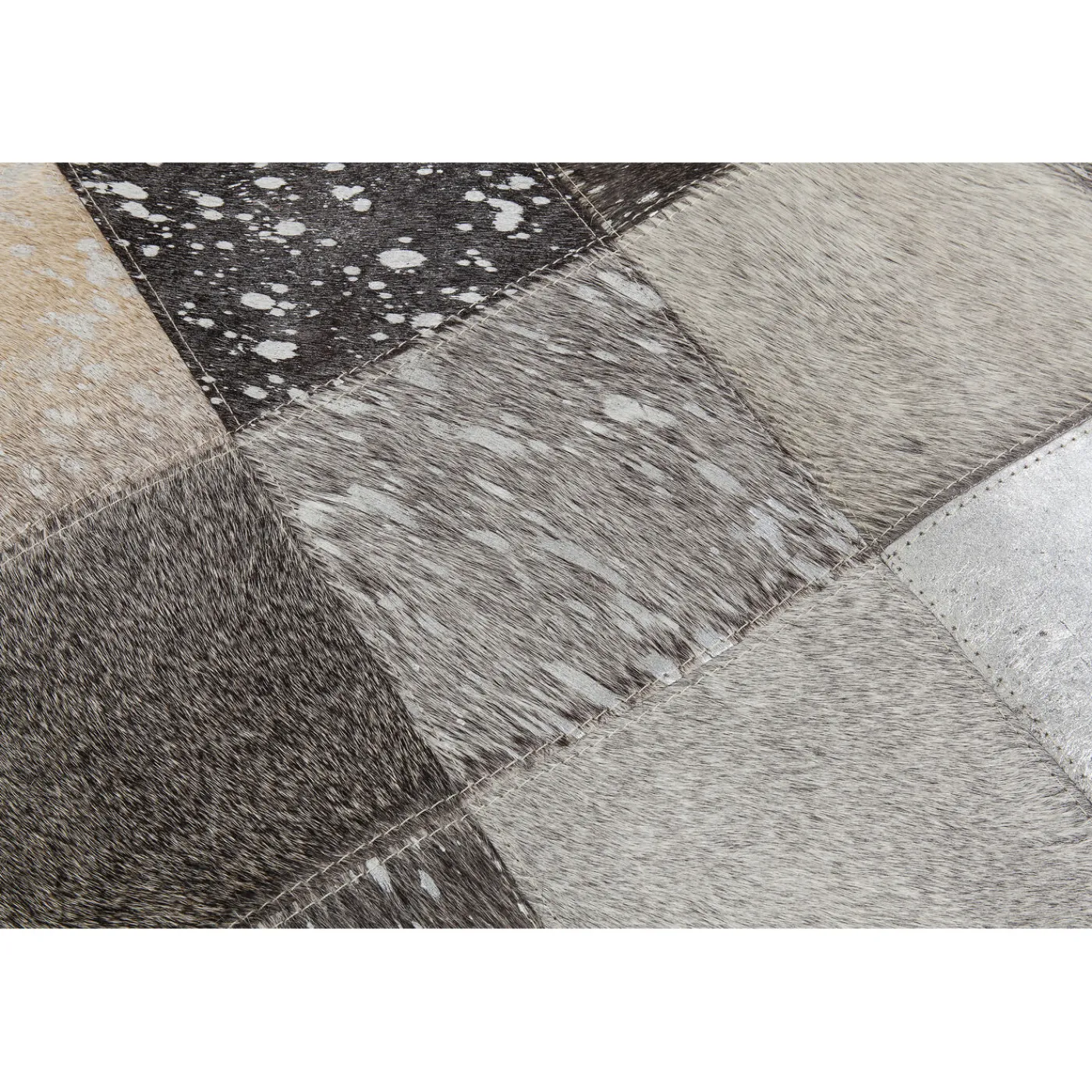 KARE Design Tapis Cosmo Fur Gris 200X300Cm