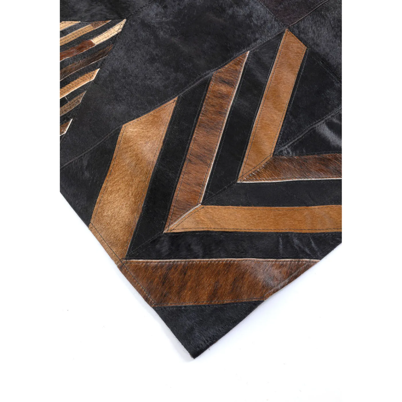 KARE Design Tapis En Cuir Puzzle 170X240Cm