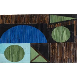 KARE Design Tapis En Cuir Shifted 170X240Cm