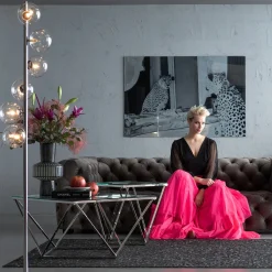 KARE Design Tapis Glorious Noir 170X240Cm