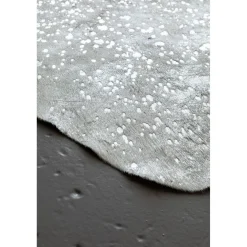 KARE Design Tapis Hide Acis Wash Silver 214X246Cm